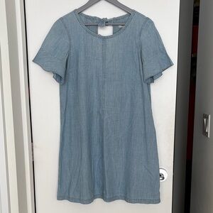 Madewell Blue Denim Dress